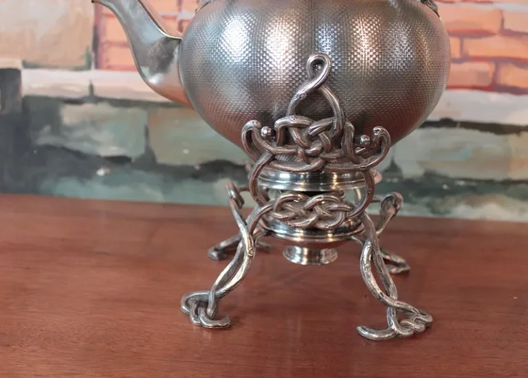 SILBER PLATTE SAMOVAR