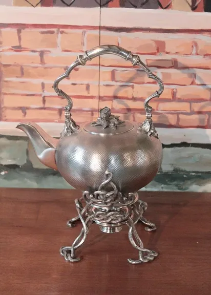 SILBER PLATTE SAMOVAR