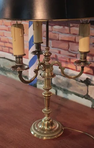 LÁMPARA DE BRONCE