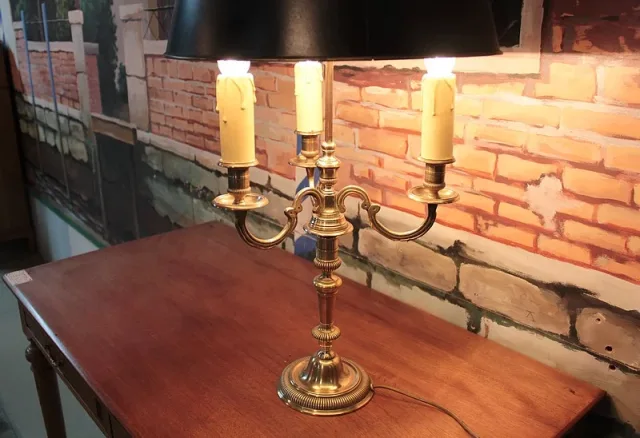 Chandelier en Bronze XIXeme