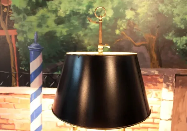 BRONZE LAMPE