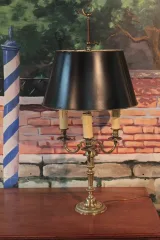 BRONZE LAMPE