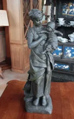 L. STEINERによるSPELTER STATUETTE