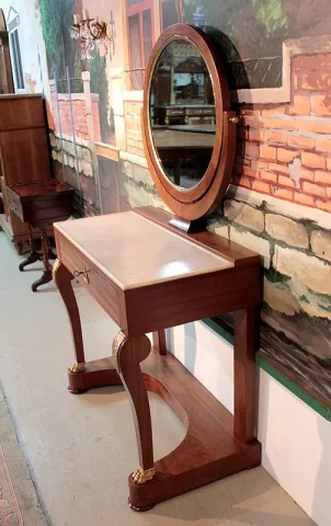 Coiffeuse Restauration en Acajou XIXeme