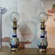 FAIENCE BENZINLAMPEN
