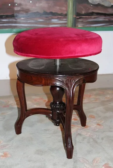 Napoleon III Zeitraum PIANO HOCKER