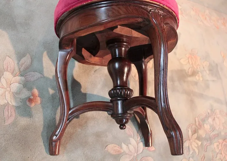 Napoleon III Zeitraum PIANO HOCKER