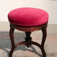 Tabouret de Piano NAPOLEON III en Palissandre