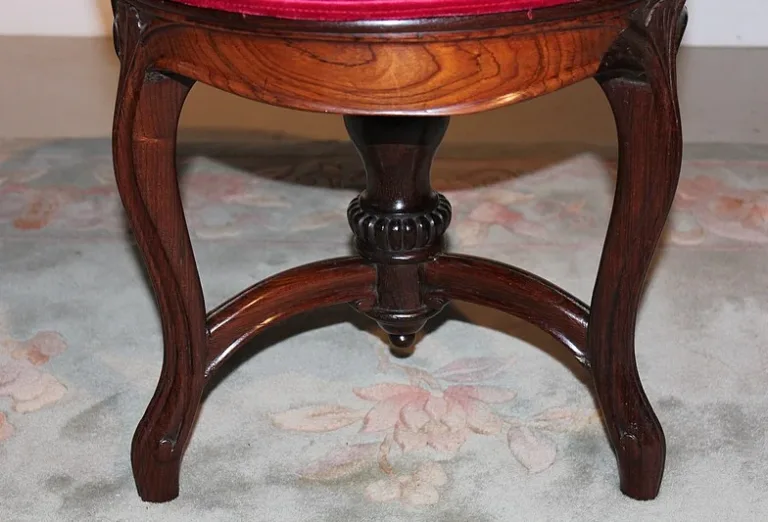 Napoleon III Zeitraum PIANO HOCKER
