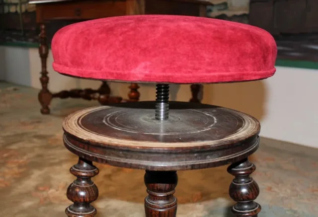 Tabouret de Piano NAPOLEON III XIXe