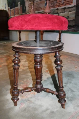 Tabouret de Piano NAPOLEON III XIXe