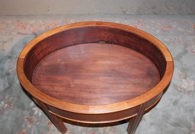 MAHOGANY JARDINIERE