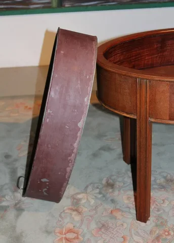 MAHOGANY JARDINIERE