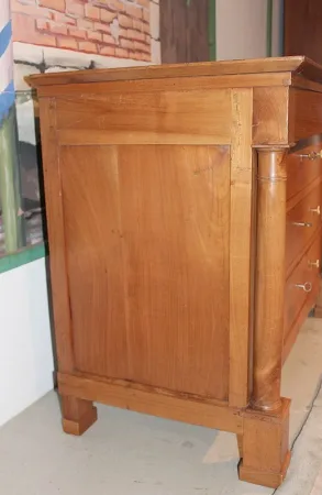 Commode Empire en  Merisier XIXeme