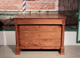 EMPIRE PERIODE SCHUBKASTEN