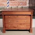 Commode Empire en  Merisier XIXeme