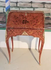 Bureau de Dame Louis XV en Marqueterie XIXeme