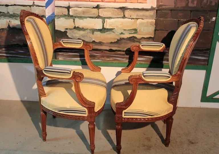LOUIS XVI STIL WOHNZIMMER SUITE