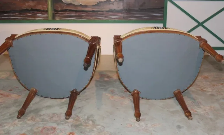 LOUIS XVI STIL WOHNZIMMER SUITE