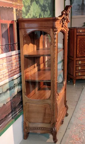 LOUIS XV STYLE DISPLAY CABINET