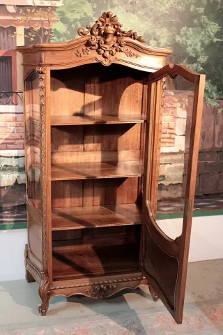 LOUIS XV STYLE DISPLAY CABINET
