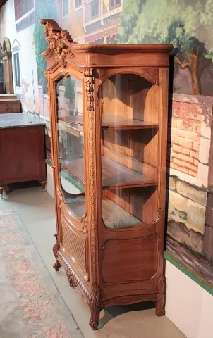 LOUIS XV STYLE DISPLAY CABINET