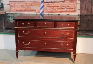 LOUIS XVI ZEITKASTEN DER SCHUBLADEN