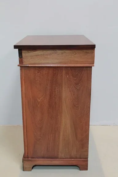 Meuble Lavabo de Bateau Anglais en Acajou XXe