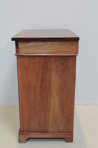 Meuble Lavabo de Bateau Anglais en Acajou XXe