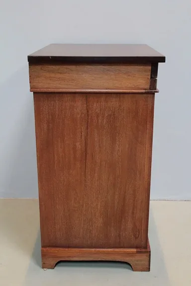 Meuble Lavabo de Bateau Anglais en Acajou XXe