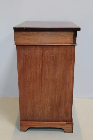 Meuble Lavabo de Bateau Anglais en Acajou XXe