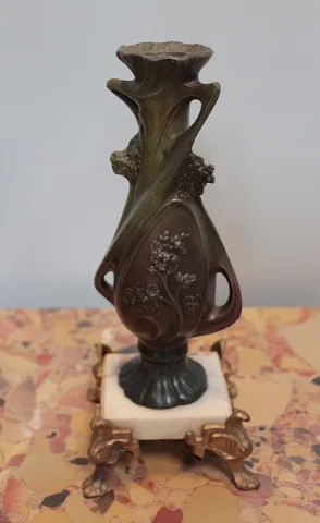 Garniture de Cheminée en Régule XXeme