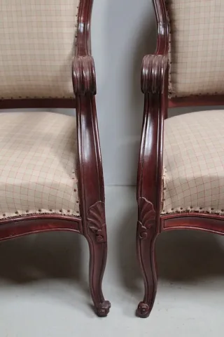 Trois Fauteuils NAPOLEON III XIXeme
