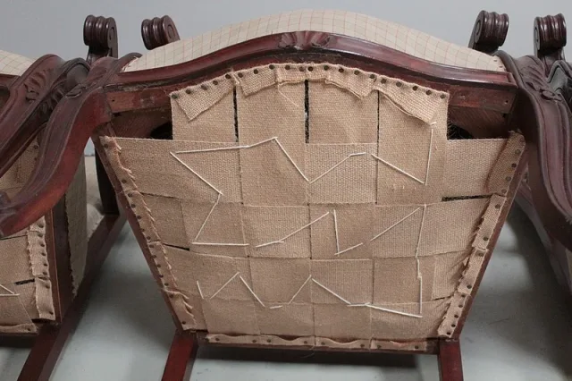 Trois Fauteuils NAPOLEON III XIXeme