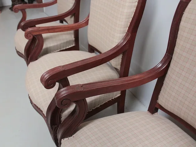 Trois Fauteuils NAPOLEON III XIXeme