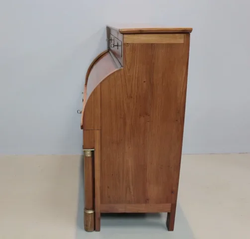 Commode-Bureau Empire en Merisier XIXeme
