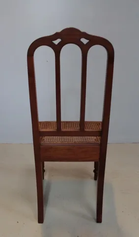 Chaises L. Philippe en Acajou XIXeme