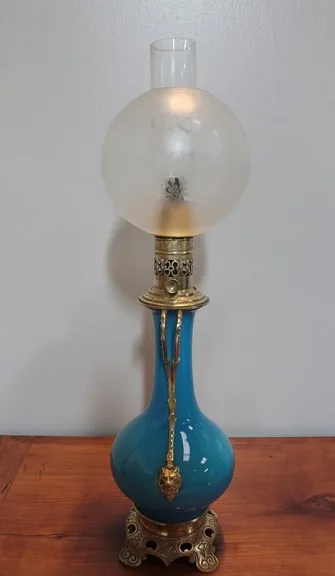 PAAR NAPOLEON III PERIODENLAMPEN