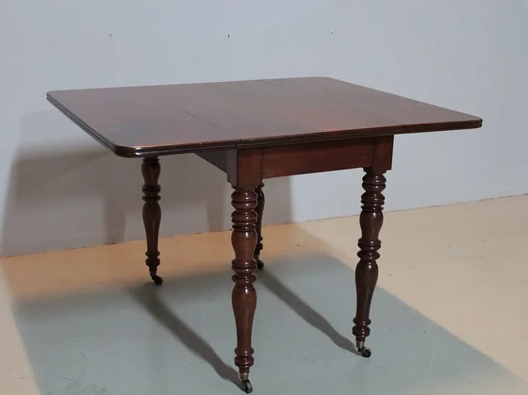 Table à Volets L. Philippe en Axajou XIXeme