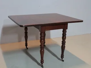 Table à Volets L. Philippe en Axajou XIXeme