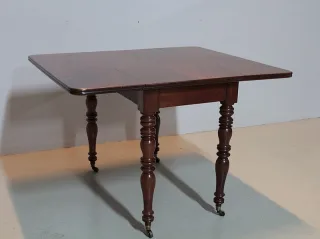 Table à Volets L. Philippe en Axajou XIXeme