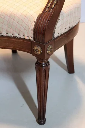Paar LOUIS XVI STIL LEHNSESSEL