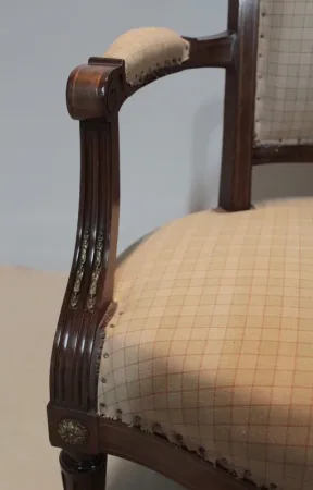 Paar LOUIS XVI STIL LEHNSESSEL