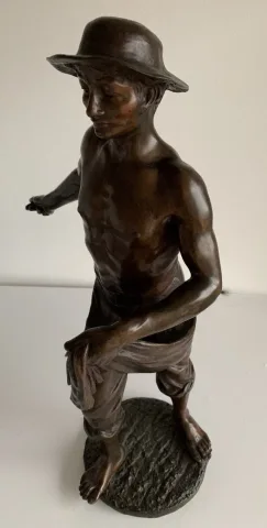 BRONZE FIGURE by Ernest Wante