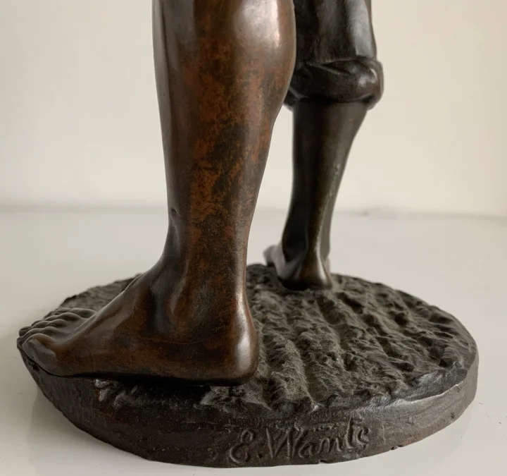 Bronze d Ernest Wante