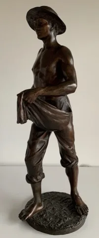 BRONZE FIGURE by Ernest Wante
