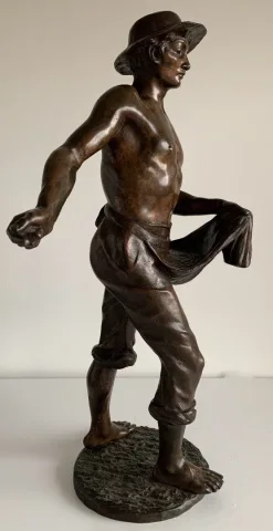 BRONZE FIGURE by Ernest Wante