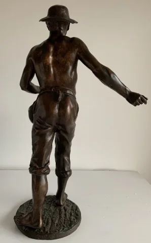 BRONZE FIGURE by Ernest Wante