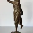 La danse , sculpture en bronze