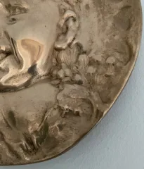RITRATTO IN BRONZO DI UN BAMBINO